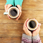 two mugs of coffee
