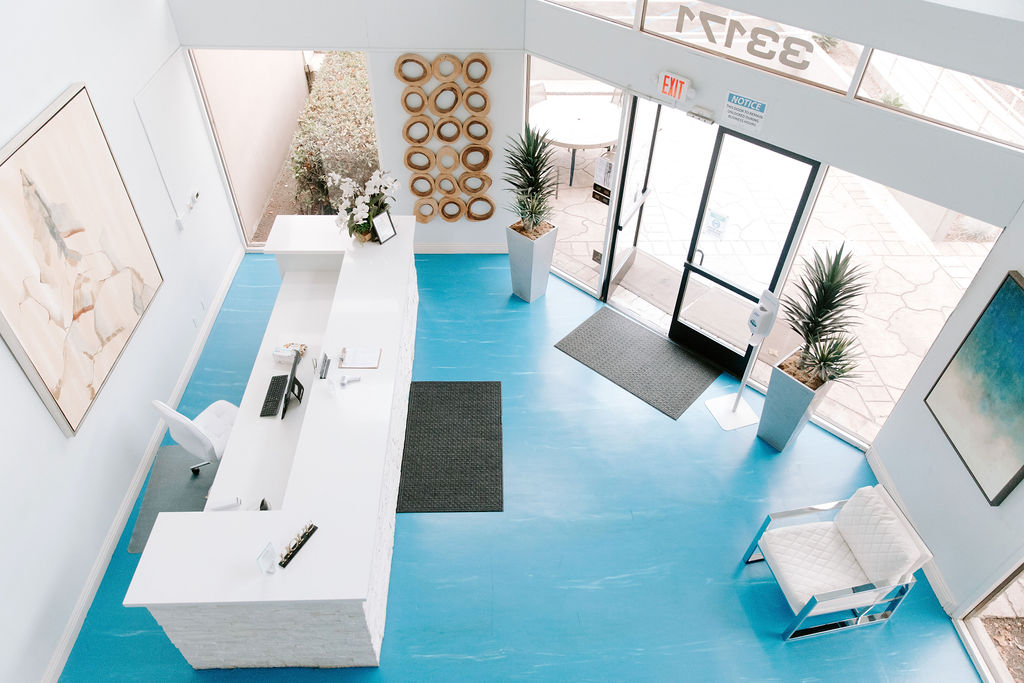 lobby of hope by the sea addiction treatment center