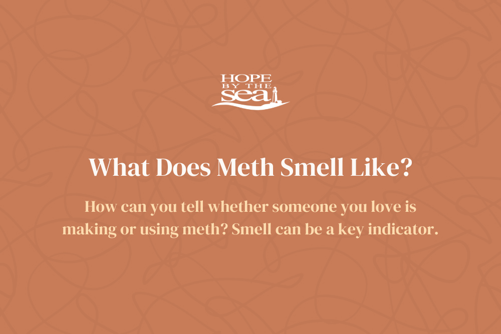 what does meth smell like