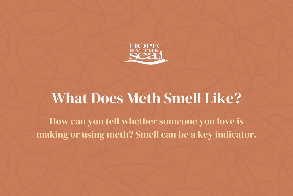what does meth smell like